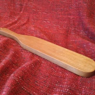 Beech spanking paddle.