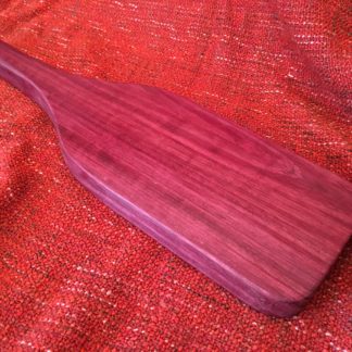 Purpleheart Spanking Paddle.