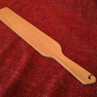 Tulipwood spanking paddle - extra thin - extra long