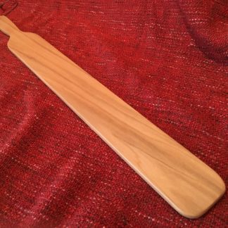 Tulipwood spanking paddle - extra thin - extra long