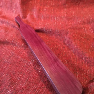 Purpleheart Spanking Paddle - long and brutal