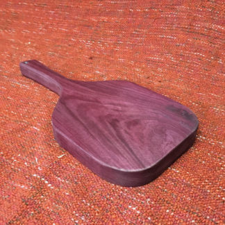 Purpleheart 'ping pong bat' spanking paddle