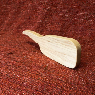 Maple asymmetric hairbrush