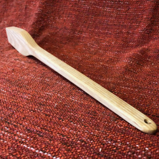 Ash spanking spatula - tapered handle