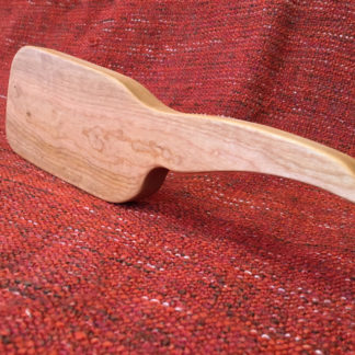 Cherry asymmetric hairbrush