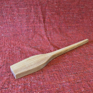 Red Elm spanking spatula - tapered handle