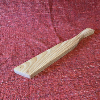 Red Elm short knife style spanking paddle