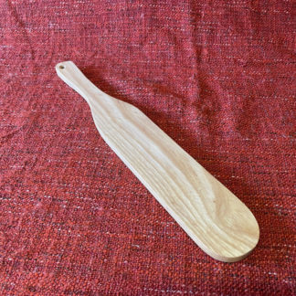 Thin Ash spanking paddle
